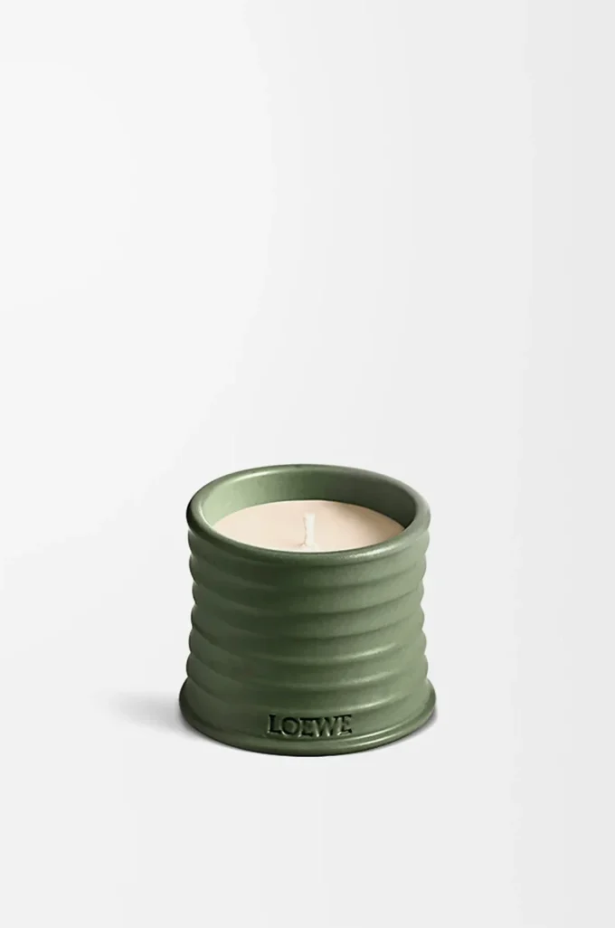 Vela pequeña con aroma a marihuana Verde oscuro Vela pequeña con aroma a marihuana Verde oscuro