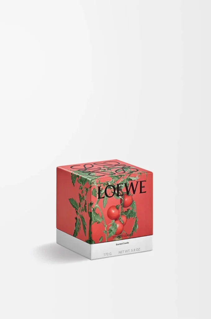 Vela pequeña de hojas de tomate Roja Vela pequeña de hojas de tomate Roja