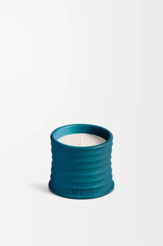 Vela pequeña de incienso azul oscuro