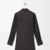 Vestido camisero de algodón Negro Vestido camisero de algodón Negro