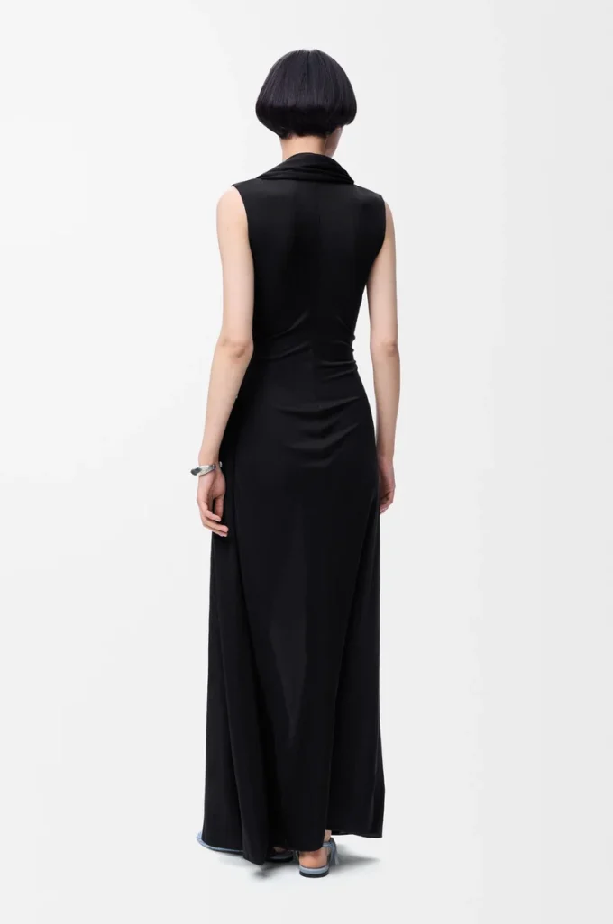Vestido flamenco de seda negro Vestido flamenco de seda negro