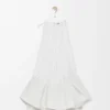 Vestido flamenco de viscosa Blanco Vestido flamenco de viscosa Blanco