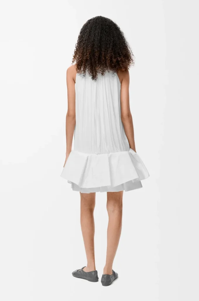Vestido flamenco de viscosa Blanco Vestido flamenco de viscosa Blanco