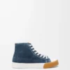 Zapatillas altas Bloc en denim Denim lavado