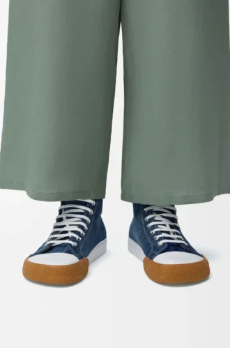 Zapatillas altas Bloc en denim Denim lavado