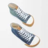 Zapatillas altas Bloc en denim Denim lavado
