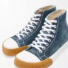 Zapatillas altas Bloc en denim Denim lavado