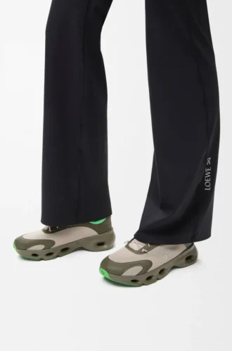 Zapatillas Cloudsolo verde caqui/arena
