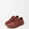 Zapatillas Jambo de ante de piel de becerro en rojo quemado Zapatillas Jambo de ante de piel de becerro en rojo quemado