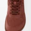 Zapatillas Jambo de ante de piel de becerro en rojo quemado Zapatillas Jambo de ante de piel de becerro en rojo quemado