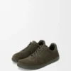Zapatillas Jambo de ante de piel de becerro Verde oliva