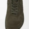 Zapatillas Jambo de ante de piel de becerro Verde oliva