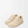 Zapatillas Jambo en ante de becerro Oat Milk