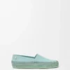 Zapatillas Rio de ante y rafia azul claro Zapatillas Rio de ante y rafia azul claro