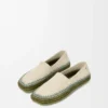 Zapatillas Rio de ante y rafia Gris claro Zapatillas Rio de ante y rafia Gris claro