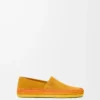 Zapatillas Rio de ante y rafia Naranja