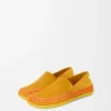 Zapatillas Rio de ante y rafia Naranja Zapatillas Rio de ante y rafia Naranja
