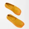 Zapatillas Rio de ante y rafia Naranja