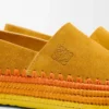 Zapatillas Rio de ante y rafia Naranja
