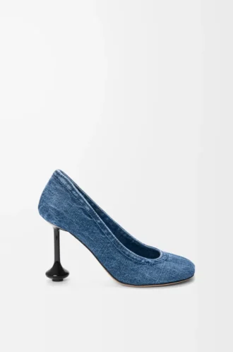 Zapatos de salón Toy en denim denim lavado