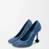 Zapatos de salón Toy en denim denim lavado Zapatos de salón Toy en denim denim lavado