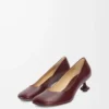 Zapatos de salón Toy en piel de cabra burdeos Zapatos de salón Toy en piel de cabra burdeos