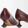 Zapatos de salón Toy en piel de cabra burdeos Zapatos de salón Toy en piel de cabra burdeos